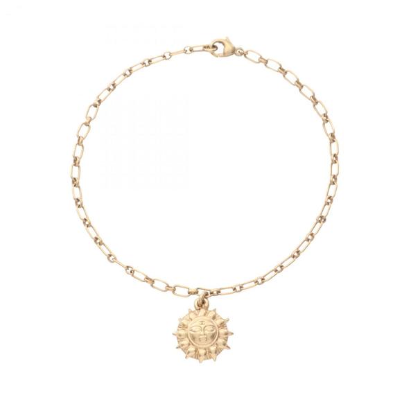 CHANEL Gold Logo Charm Bracelet - Picture 1 of 5